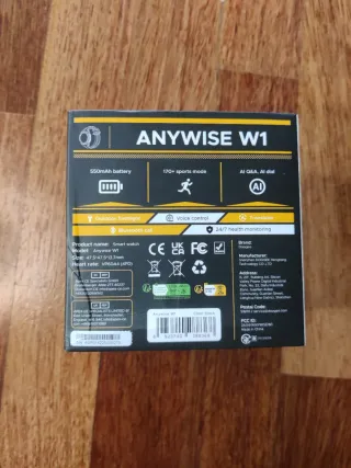 Smartwatch Doogee W1 GPS Grigio