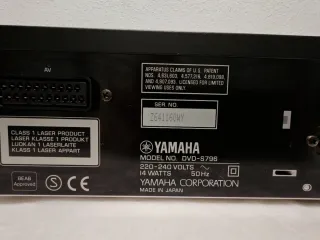 Reproductor DVD Yamaha DVD-S796