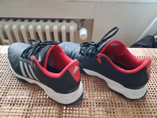 Zapatillas Adidas Barricade Court Negras Rojas