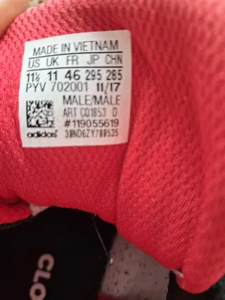 Zapatillas Adidas Barricade Court Negras Rojas