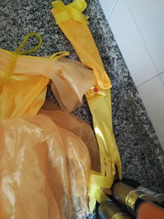 Disfraz Bella Princesa Amarillo