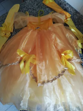 Disfraz Bella Princesa Amarillo