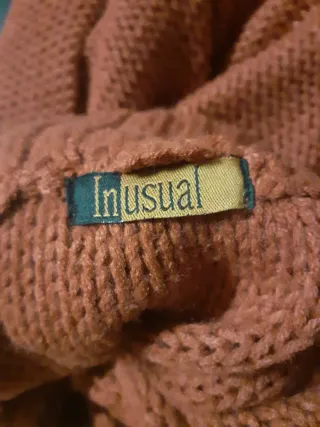 Jersey Mujer Cuello Alto Naranja