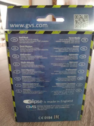 Maschera GVS Elipse S/M con filtri