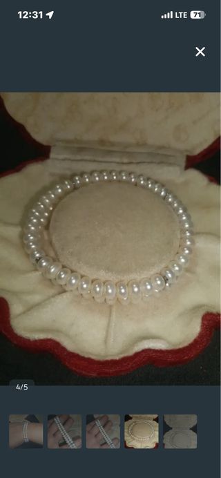 Pulsera Plata y Piedra Fallera Adulta