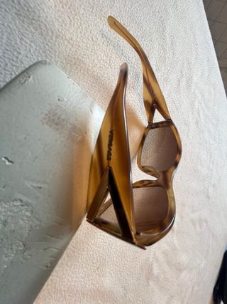 Gafas de sol Versace Marrones con aplique dorado