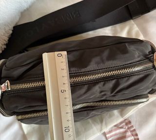 Bolso bandolera nylon Bimba y Lola negro