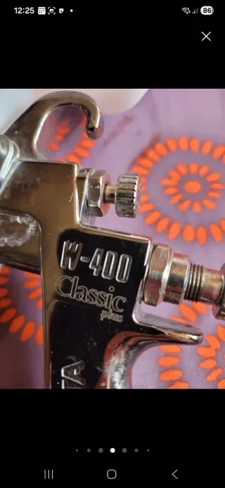 Pistola Pulverizadora Iwata W400 + Copa