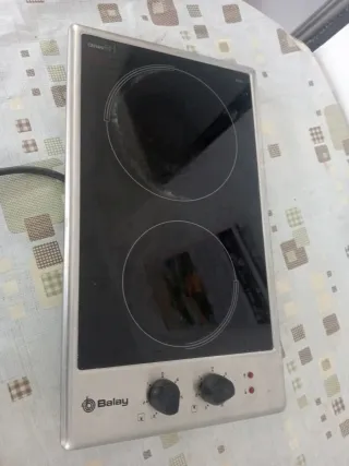 Placa vitrocerámica Balay 2 fuegos