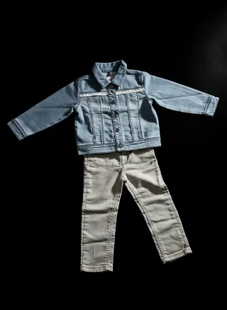 Conjunto menina 3 Pommes 18-24 meses