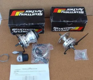 Conjunto Cubos Sturmey Archer X-RD8 X-FD