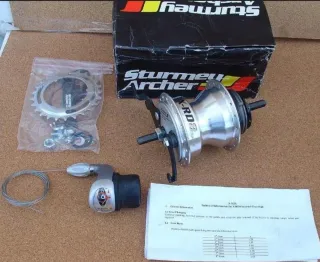 Conjunto Cubos Sturmey Archer X-RD8 X-FD