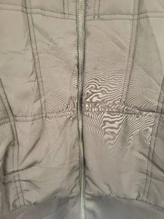 Chaqueta Puma Acolchada Vintage Marrón y Amarilla