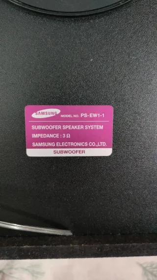 Subwoofer Samsung PS-EW1-1