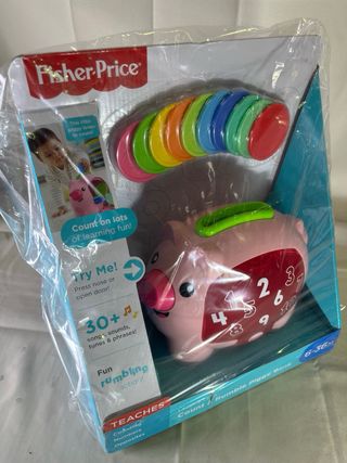 Fisher-Price Hucha Interactiva Rumble Piggy Bank