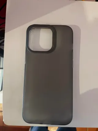 Funda para iPhone Transparente Oscura