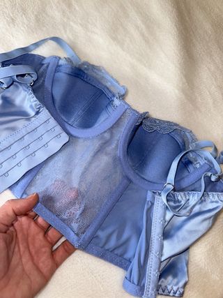 Conjunto Lencero encaje XS 2 Piezas