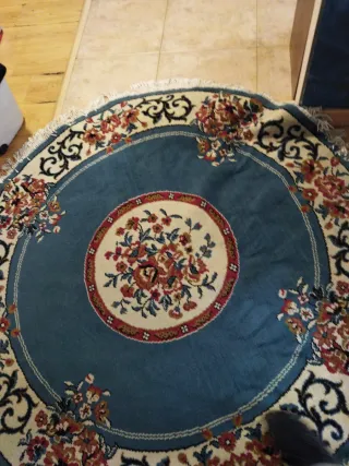 Alfombra redonda decorativa