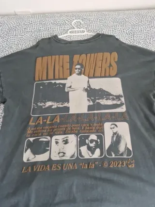 Camiseta Myke Towers La Vida Es Una