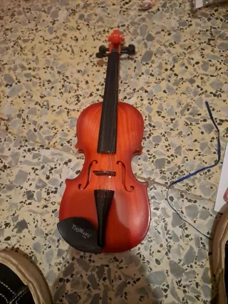 Violín de plástico para niños
