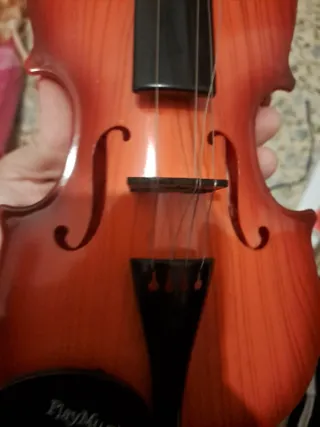 Violín de plástico para niños