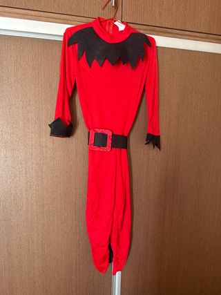 Disfraz Demonio Rojo Talla 4-6 Años
