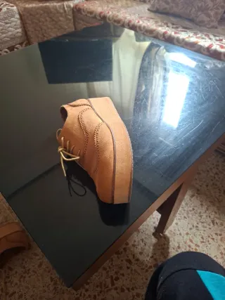 Zapatos de ante con cordones