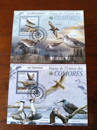 Sellos Fauna de la Unión de Comores