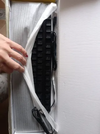 Teclado y Ratón Gamer krack con Luces LED