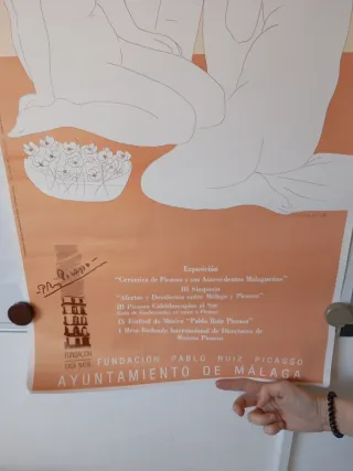 Póster Picasso Málaga 1990
