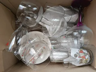 Caja de vasos y copas balón varios modelos