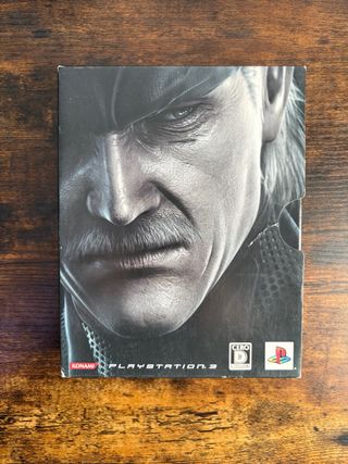 Metal Gear Solid 4 PS3 Completo JAP