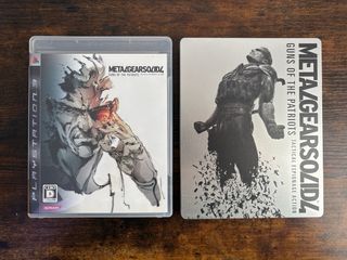 Metal Gear Solid 4 PS3 Completo JAP