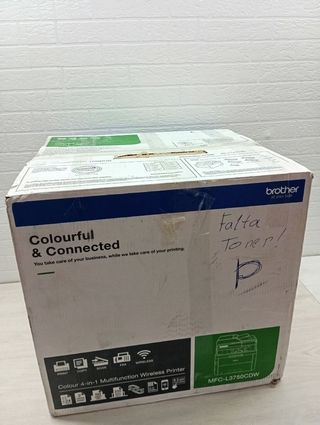 Impresora Brother MFCL3750CDW, Multifunción