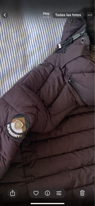 Abrigo plumífero Superdry