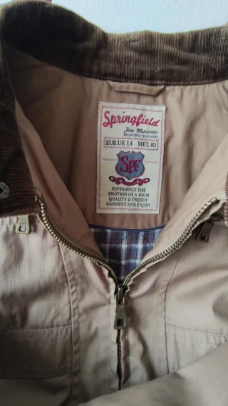 Cazadora Springfield Caballero Talla L