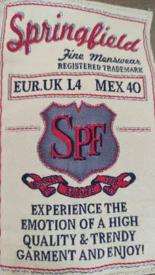 Cazadora Springfield Caballero Talla L