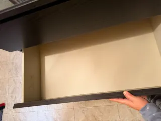 Cómoda Cajonera Negra Malm Ikea