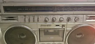 Sharp GF-8787 Boombox Ghetto Blaster radio