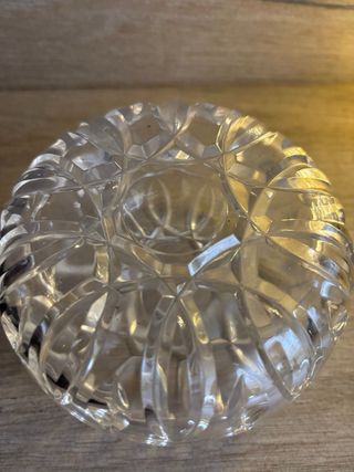 Caja/2Platitos Cristal Italiano Vintage