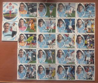 22 cromos R.C. Celta de Vigo LIGA ESTE 12-13