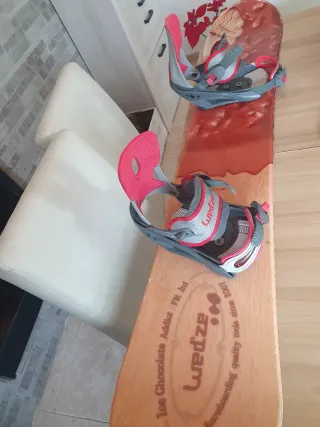 Tabla Snowboard Wedze Chocolate Addict