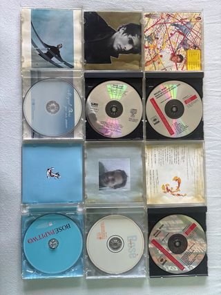 Lote 7 CDs y 3 DVDs Miguel Bosé
