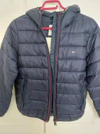 Plumífero Azul Tommy Hilfiger