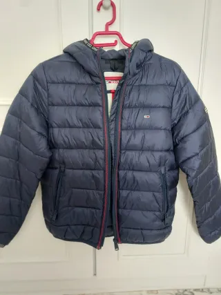 Plumífero Azul Tommy Hilfiger