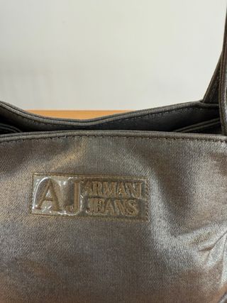 Bolso Armani Exchange Gris Fiesta