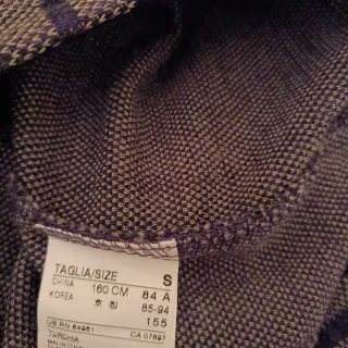 Abito Benetton a quadri