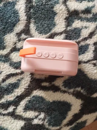 Altavoz Bluetooth Hopscoom Rosa