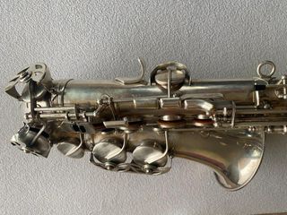 Saxofón Alto Swallow Bañado en Plata
