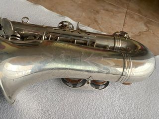 Saxofón Alto Swallow Bañado en Plata